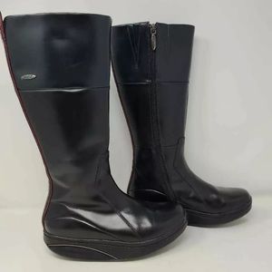 MBT Tenga Boots black Blue high boots 8